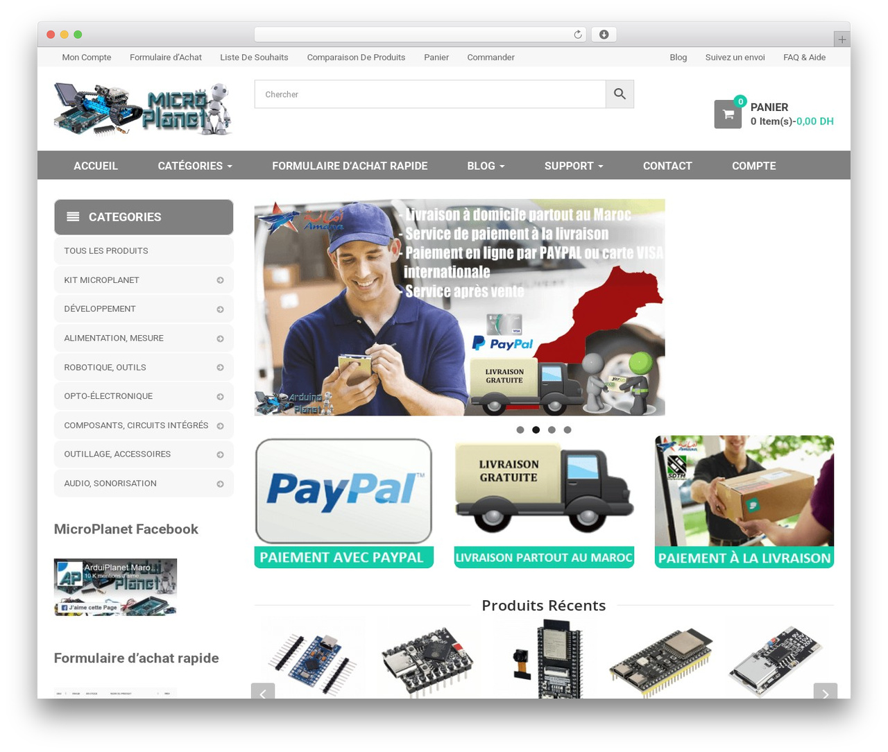 WordPress theme addit Child Theme - www.micro-planet.ma