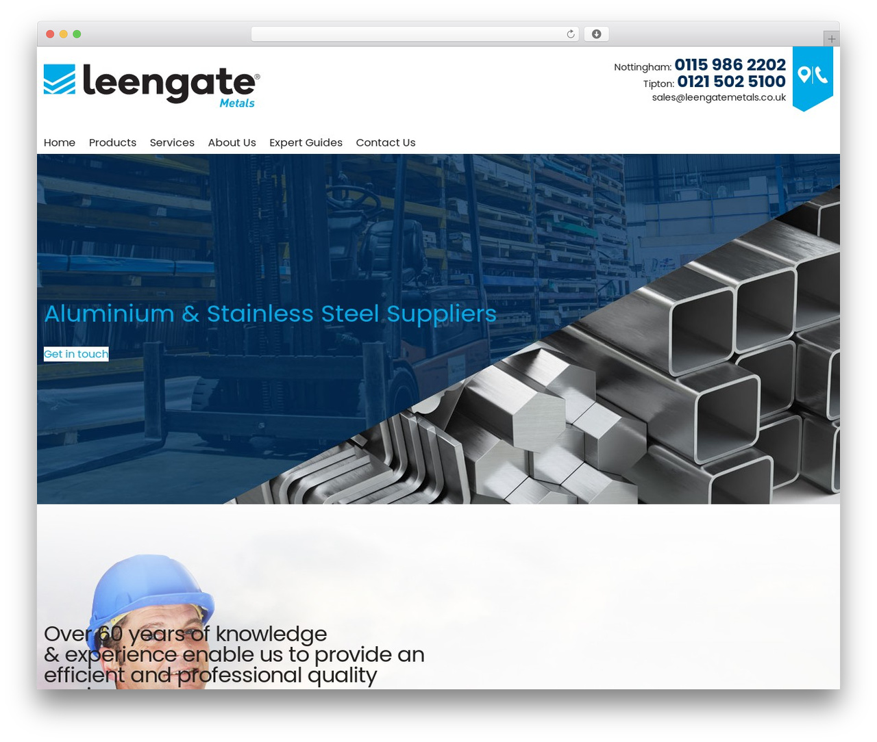 Beaver Builder Theme WordPress theme design - leengatemetals.co.uk