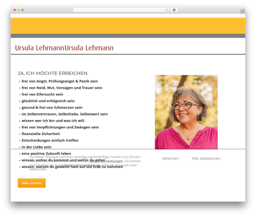 Envit WordPress theme - ursula-lehmann.ch