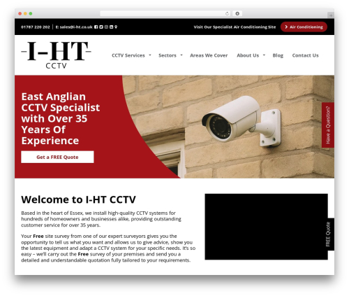 FSD WordPress theme - cctvinstallation-uk.com