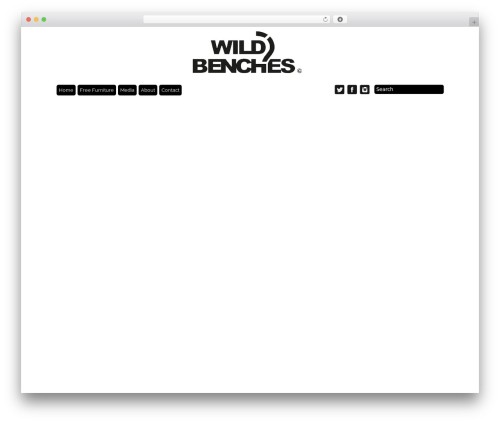 Slider WordPress plugin - wildbenches.com