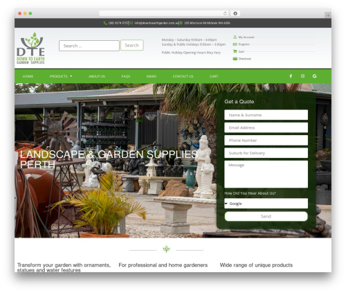 Worldline for woocommerce WordPress plugin - downtoearthgarden.com.au
