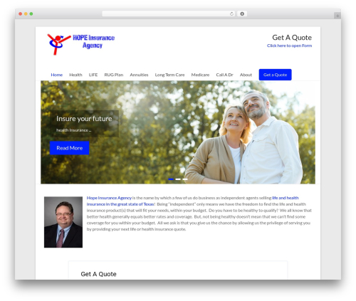 Arforms WordPress plugin - hopeinsuranceagency.com