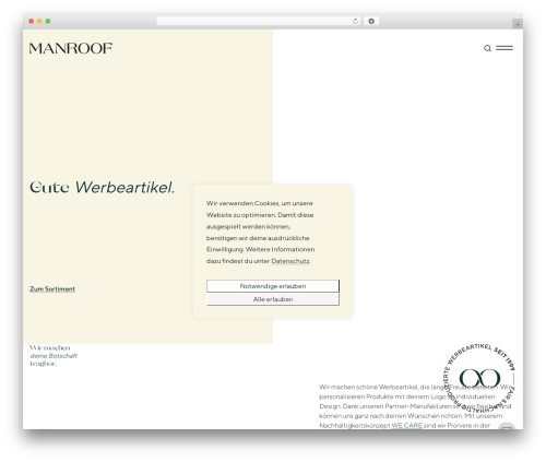 Wk consent plugin WordPress plugin - manroof.ch