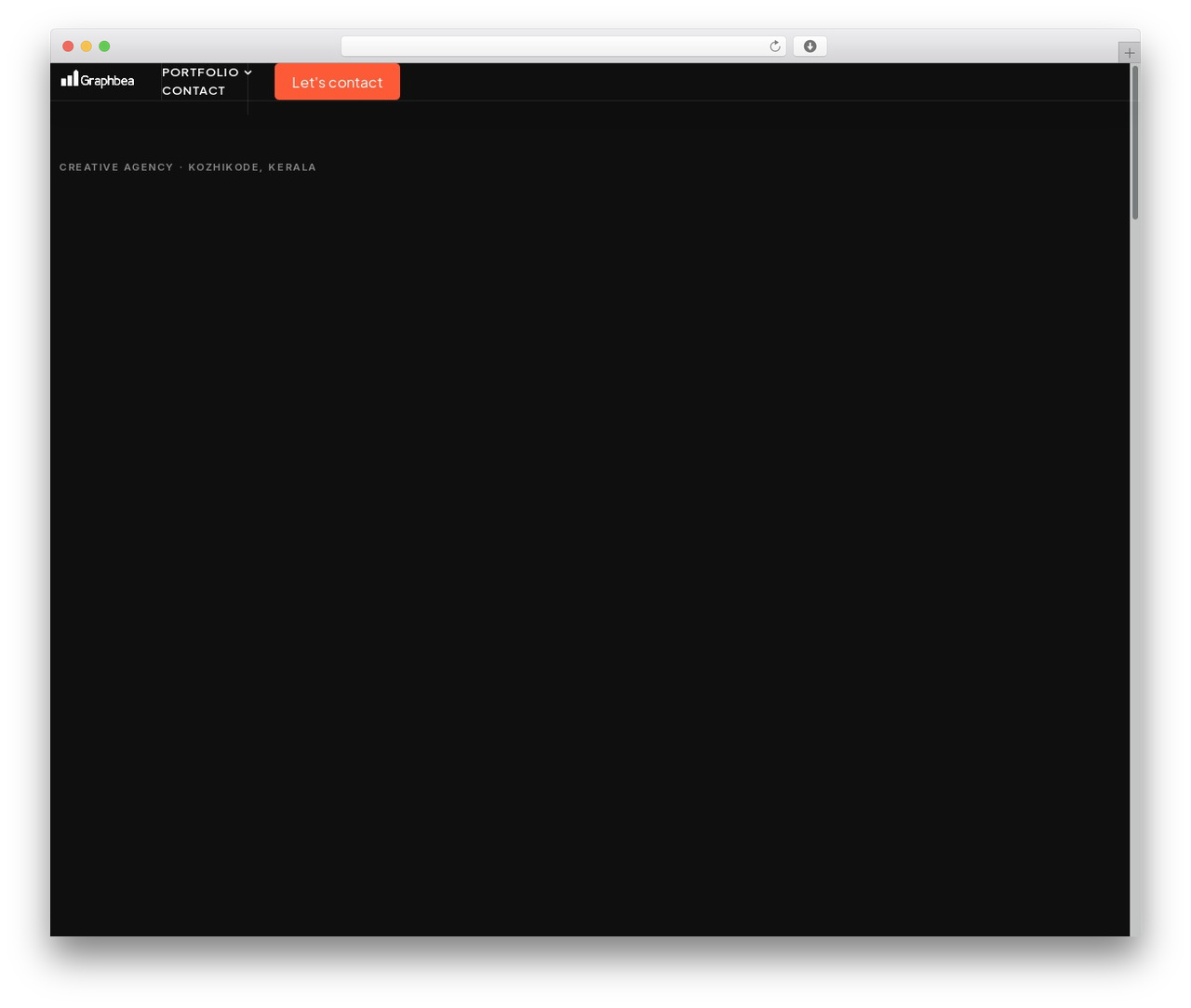 Webfolio WordPress theme - graphbea.com