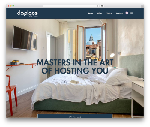 Astra WordPress theme - staydaplace.com