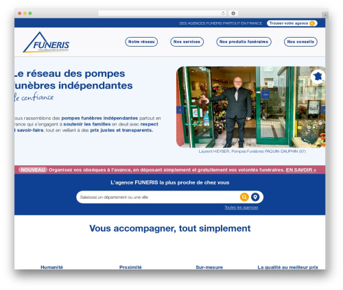Funeris WordPress plugin - funeris.com