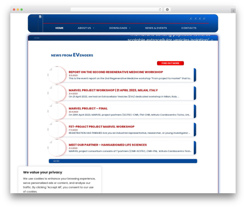 bbtheme WordPress theme - marvel-fet.eu