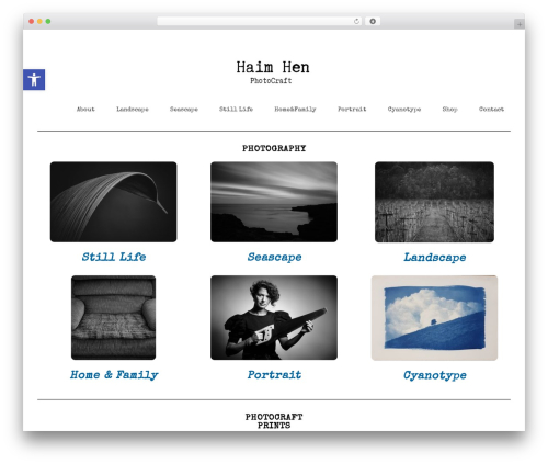 Buzz theme WordPress - hh-photocraft.com