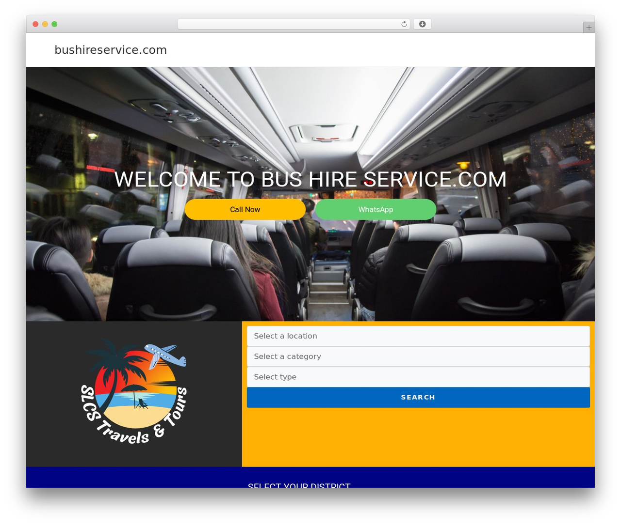 OceanWP WordPress theme - bushireservice.com
