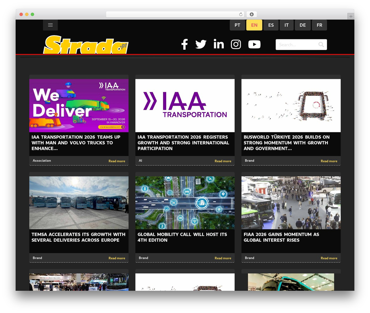 Strada business WordPress theme - jornalstrada.com Strada business WordPress theme - jornalstrada.com