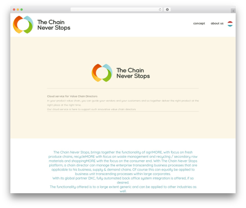 Swatch theme WordPress - thechainneverstops.com