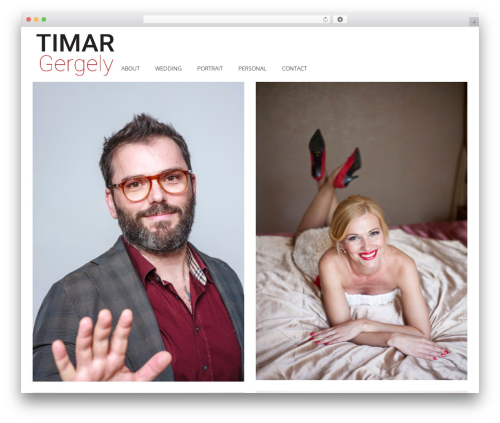 Theme WordPress Basic - gergelytimar.com