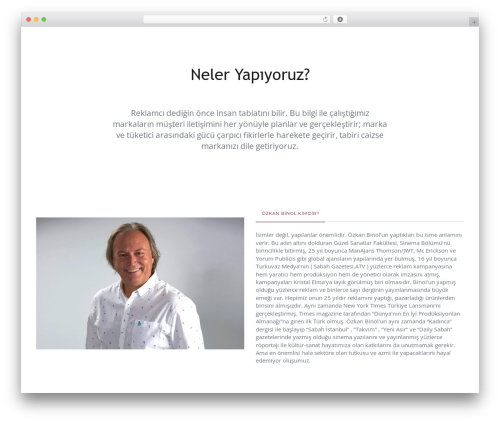 Theme WordPress Comet WP - ozkanbinol.com