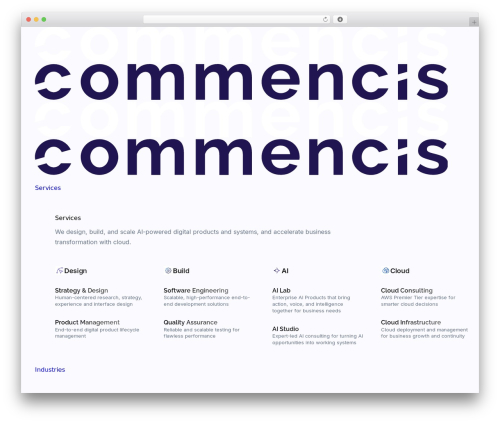 Theme WordPress Uncode - www.commencis.com