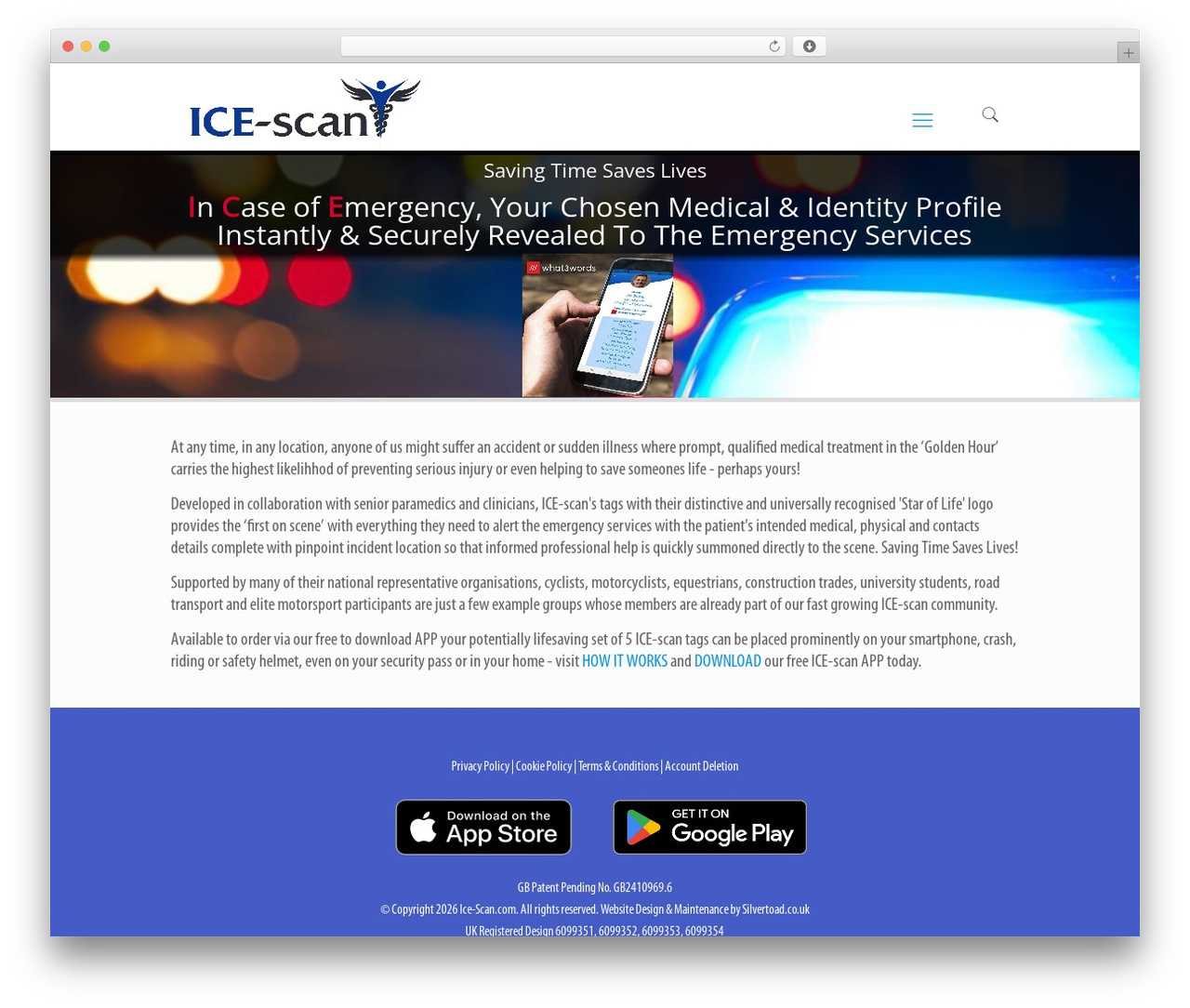 WordPress theme Silvertoad Child - ice-scan.com
