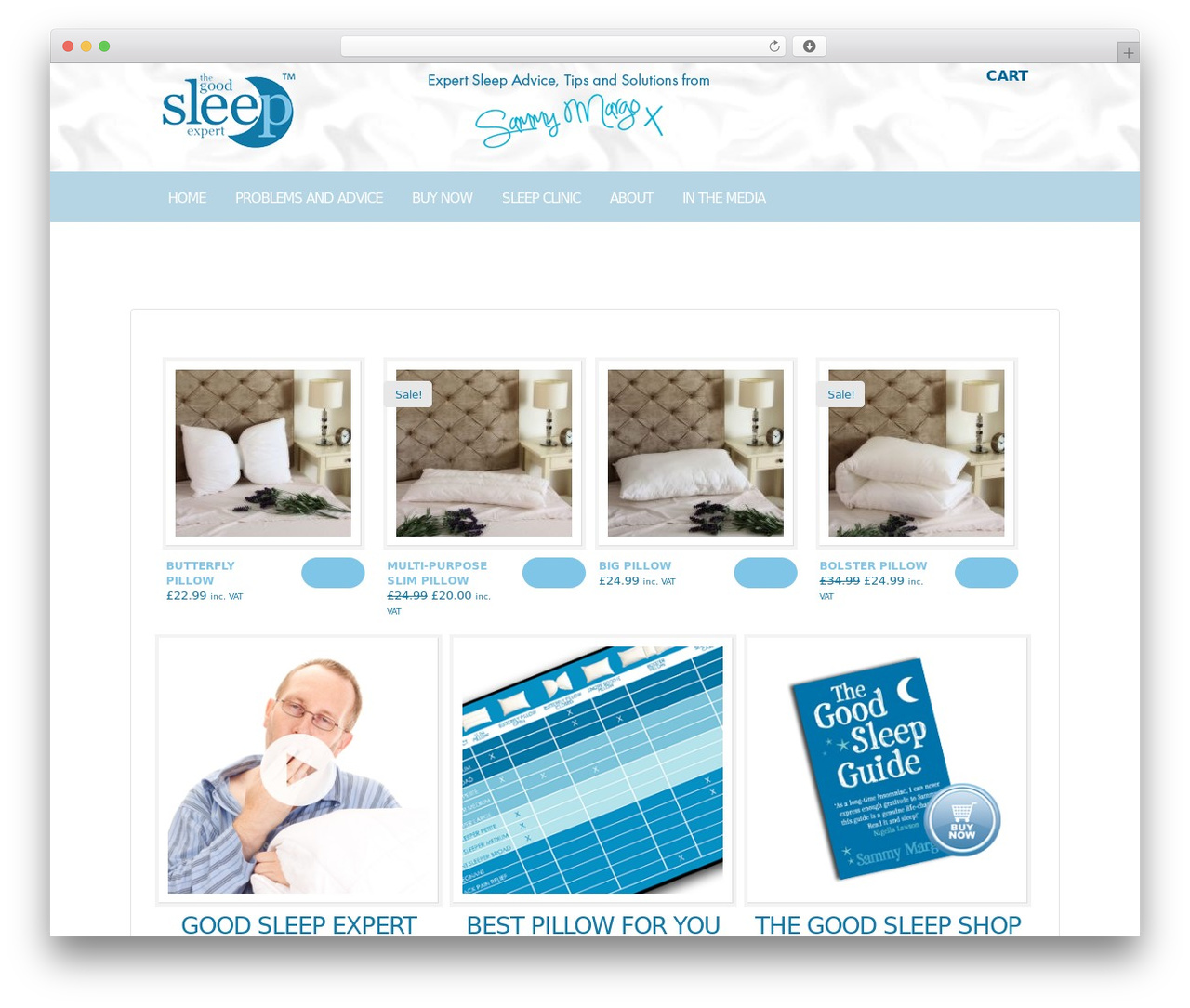 WP theme Simplicity - goodsleepexpert.com