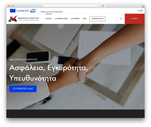 WP theme Web Expert - Basic Template - maloutas.gr
