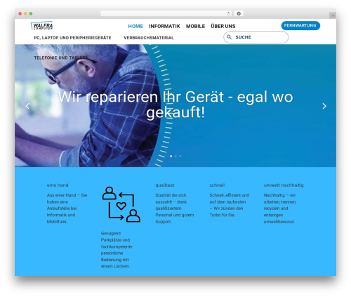 Divi theme WordPress - walfra.ch