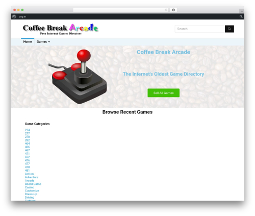 Rehub theme WordPress gaming theme - coffeebreakarcade.com