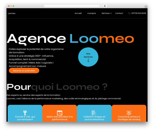 Theme WordPress Dexor - loomeo.io