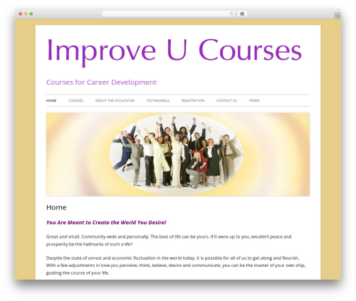 Tiny Framework theme WordPress free - improveucourses.com Tiny Framework theme WordPress free - improveucourses.com