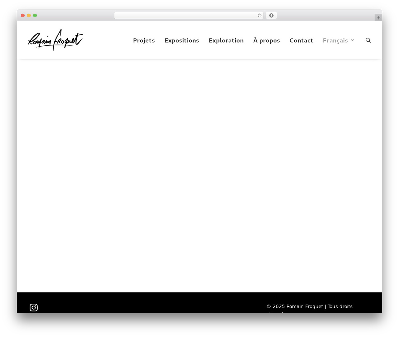 Uncode theme WordPress - romainfroquet.fr