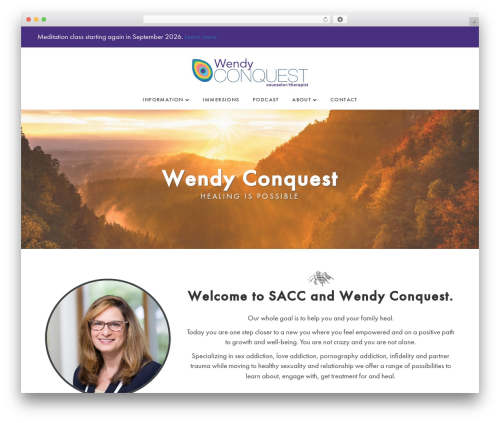 WordPress theme Beaver Builder Theme - wendyconquest.com