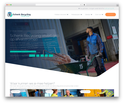 Tagging WordPress plugin - schenk-recycling.nl