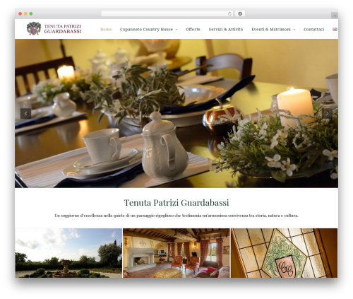 WP theme Capanneto - tenutapatriziguardabassi.com