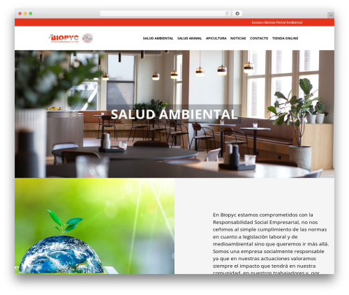 Biopyc WordPress theme - biopyc.com