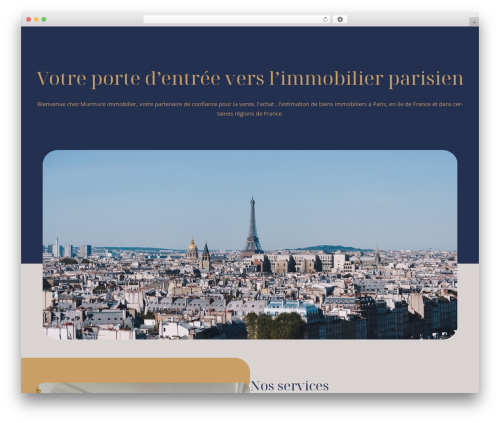 Cm4all elements WordPress plugin - murmure.immo