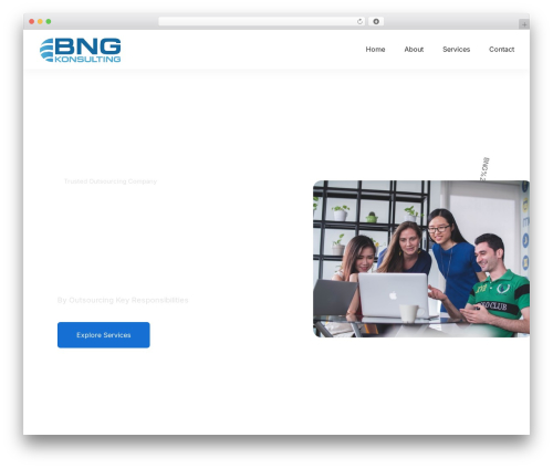Daltech WordPress theme - bngkonsulting.com