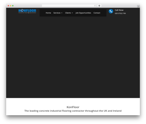 Divi theme WordPress - konfloor.com