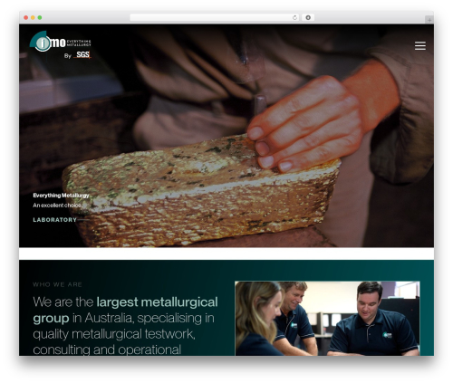 Impreza WordPress theme - indmetops.com