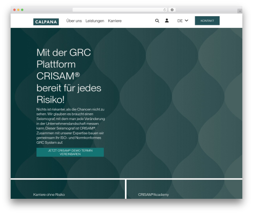 RUP premium WordPress theme - calpana.com