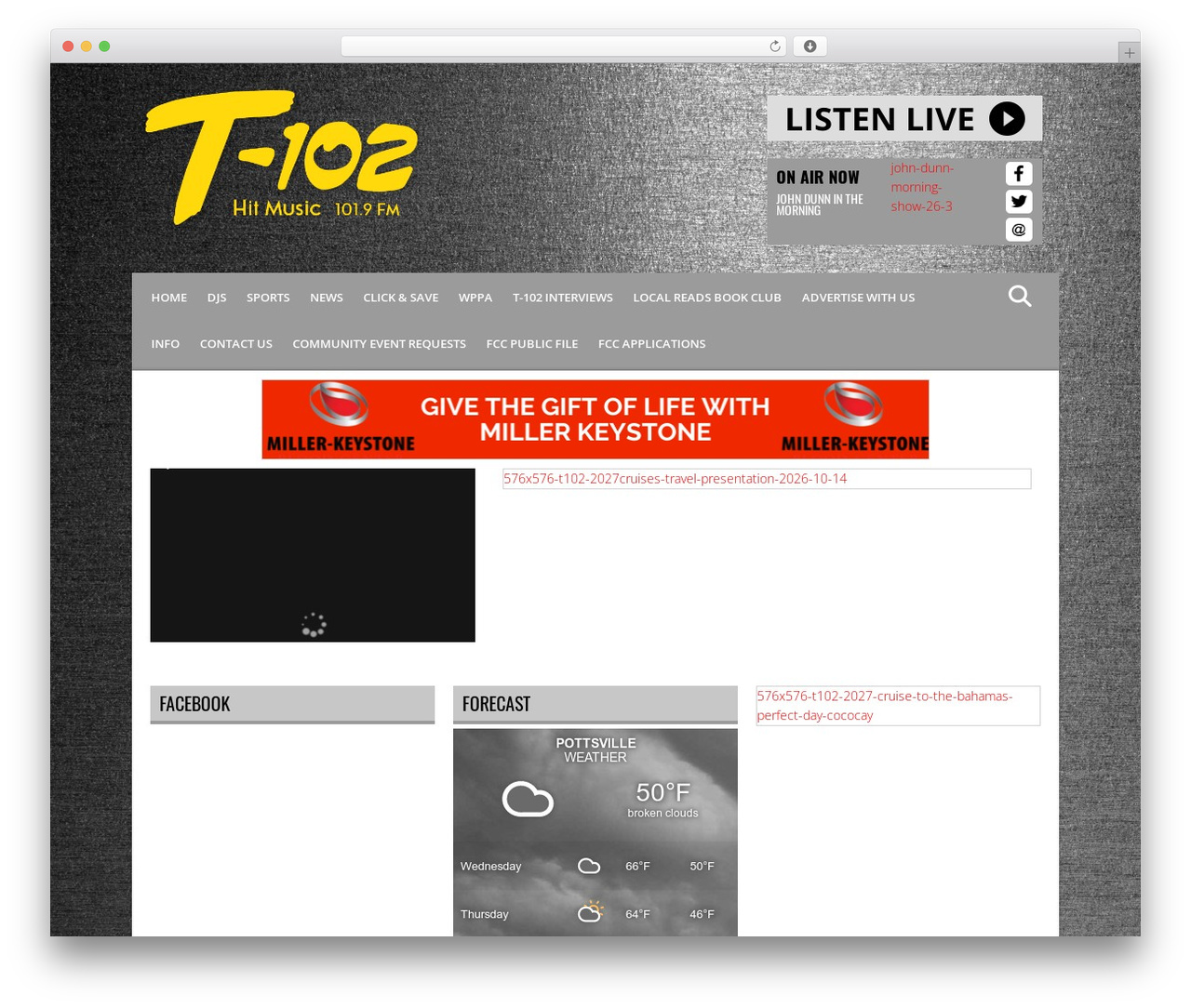 Theme WordPress Template E - t102radio.com Theme WordPress Template E - t102radio.com