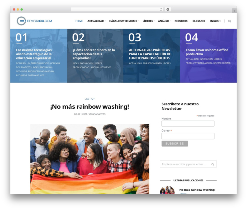 Ultimate Conversion WordPress website theme - revistacio.com