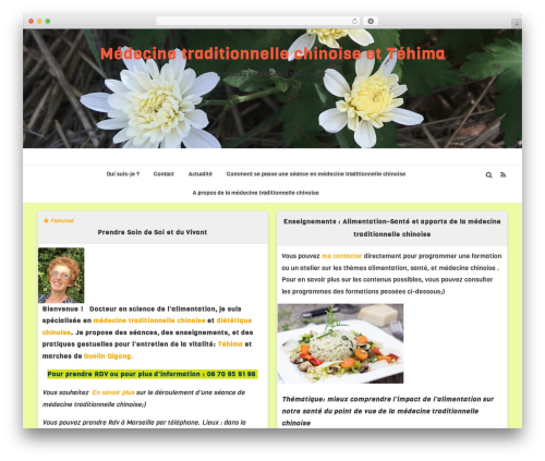WordPlus WordPress theme - cecile-levy.com