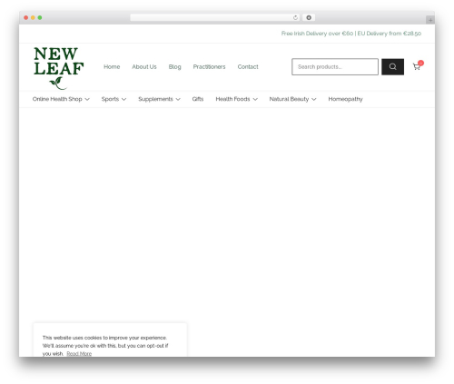 Botiga pro WordPress plugin - newleafonline.ie