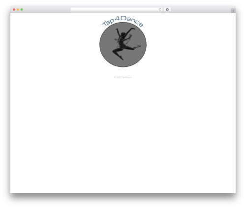 WordPress theme Tap4Dance - tap4dance.com