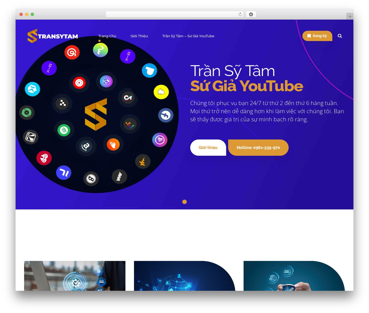 Codiqa WordPress theme - transytam.net