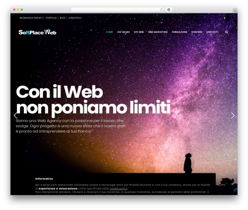EasyWeb WordPress theme - softplaceweb.com