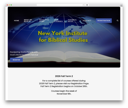 Float top WordPress theme - nyibs.net