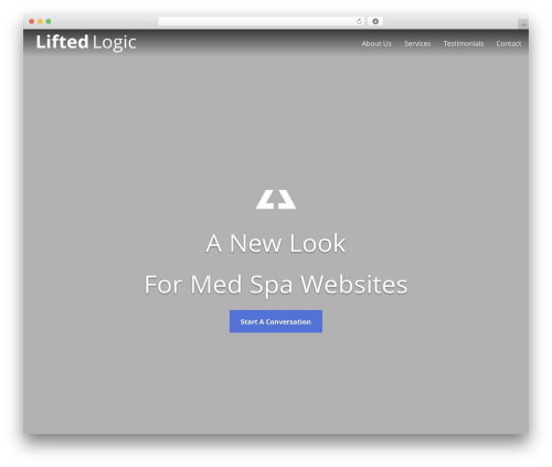 Lifted Logic theme WordPress - medspawebsite.com