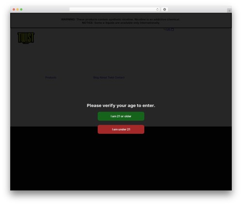 Simple scroll top wp WordPress plugin - twisteliquids.com
