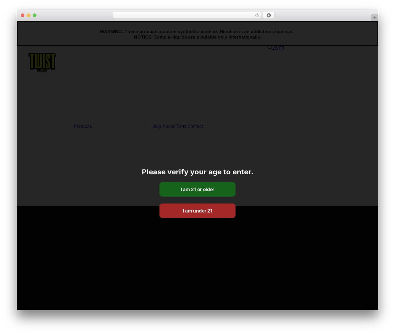 Theme WordPress Uncode - twisteliquids.com