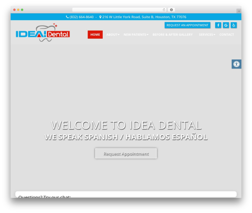 Theme WordPress Parent Theme - ideadentistry.com