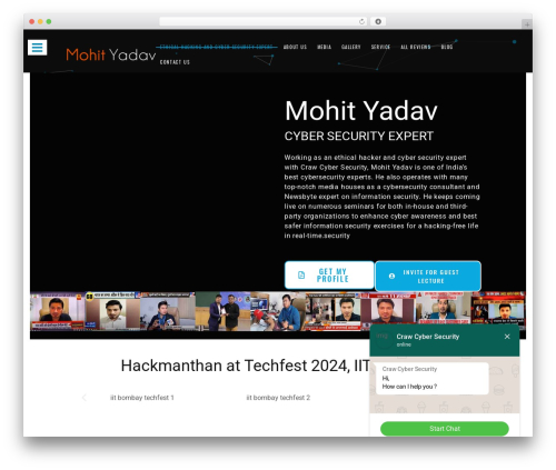 WordPress theme digrand - mohityadav.com
