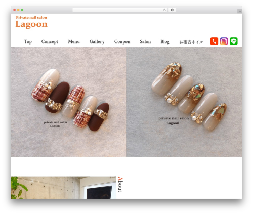 WordPress website theme Themify Basic - lagoon2007.com